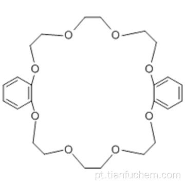 Dibenz [b, n] [1,4,7,10,13,16,19,22] octaoxaciclotetracosina, 6,7,9,10,12,13,20,21,23,24,26,27-dodecahydro CAS 14174-09-5